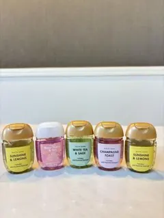 【新品未使用】バスアンドボディワークス ハンドジェル 5個セット BBWのサムネイル