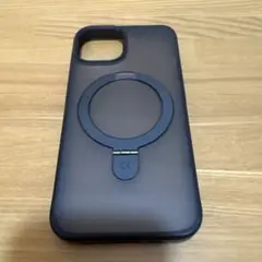 iPhone14 ケースコー　マグセーフ対応 ブラック半透明　ケース