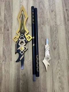 原神 黒岩の斬刀 北斗 武器 コスプレ - メルカリ