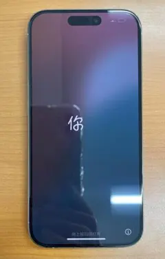 動作確認済み iPhone 15 Pro 256GB ID:C0801