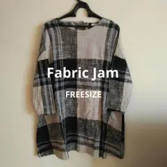☆Fabric Jam☆チェック柄チュニック☆FREESIZE☆