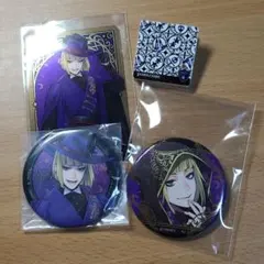 ツイステ ルーク メタカ 缶バッジ クリップ