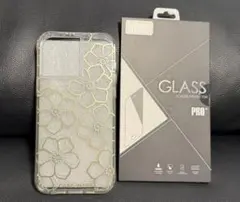 iPhone14promax ケース　ガラスフィルム付き