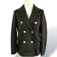 MKミッシェルクラン ジャケット カーキ系【38 M】金ボタン ダブルブレスト