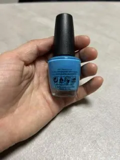 【使用済】OPIネイルラッカー　水色