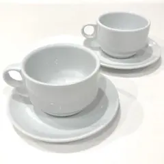 PORVASAL カップ ソーサー 2個セット コーヒーカップ ティーカップ
