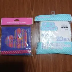 西松屋ガーゼハンカチ 20枚組とミニタオルのサムネイル
