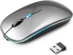 ワイヤレスマウス Bluetooth/2.4GHz TypeC充電 3段階DPI