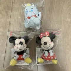 ディズニーキャラクター むにゃすやマスコット Vol.1 Vol.7 ３個セット