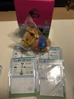 タイトーくじ　C賞 ジャックドール　F賞 競馬投票券風メモ5点セット