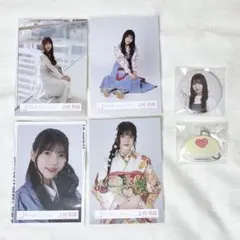 櫻坂46 欅坂46 森田ひかる 生写真 缶バッジ キーホルダー セット