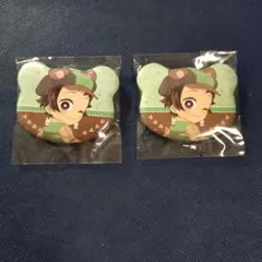 鬼滅の刃 竈門炭治郎 くま型缶バッジ 実りの秋祭り くま缶バッジ 缶バッジ