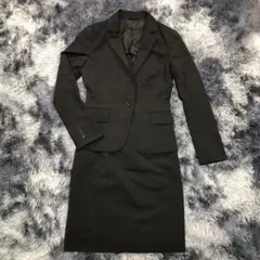 スーツカンパニー【38】スーツ スカート上下 セットアップ シャドーチェック