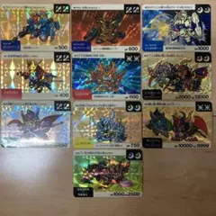 SDガンダム カードダス ホログラム仕様 10枚セット - メルカリ