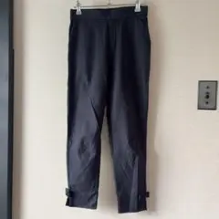 クチュールブローチ クロップドパンツ リボン 34 小さなサイズ きれいめのサムネイル