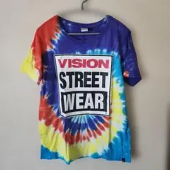 VISION STREET WEAR タイダイ Tシャツ Mのサムネイル