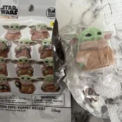 スターウォーズ マンダロリアン　グローグー　ソフビパペットマスコット　フィギュア