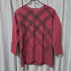BURBERRY BLACK LABEL 七分袖カットソー