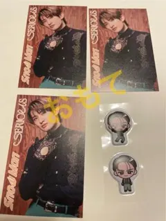 SnowMan 向井康二　セット(カード3点&シール2つ)