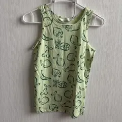 H&M フルーツ柄 ノースリーブタンクトップ