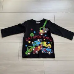 ミキハウス ホットビスケッツ ビーンズくん UFOキャッチャー 長袖 Tシャツ