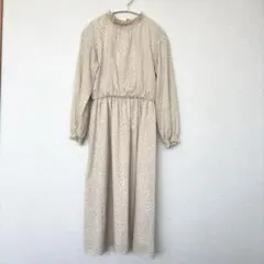 NATURAL BEAUTY BASIC シフォン　ワンピース　小花柄