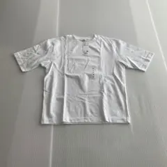ユニクロのエアリズムコットンオーバーサイズTシャツ(5分袖)
