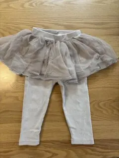 チュチュ付きリブレギンス