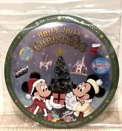クリスマス 2022 缶バッジ ディズニー リゾート限定