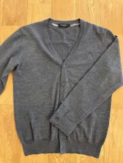 ブラックレーベルクレストブリッジ カーディガン グレー Mサイズ