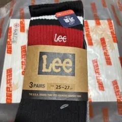 Lee ソックス 3足セット 25-27cmのサムネイル