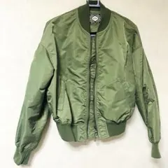 SLY MA-1 ジャケット　ショート丈　ボリューム袖　ミリタリー　春　秋冬