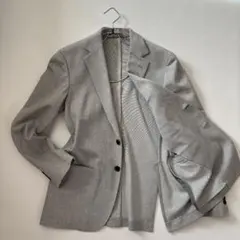 【美品】 ユナイテッドアローズ　アンコンジャケット　コットン混紡　メンズ　M