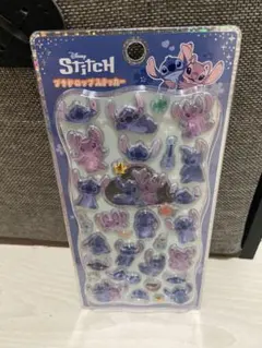 スティッチ　プチドロップステッカー