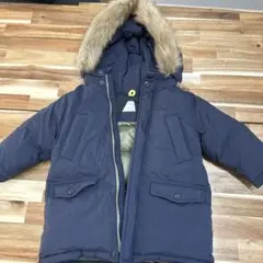 ZARA ネイビー ダウンコート 2-3歳