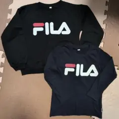 美品☆FILAトレーナーとロンTのセット