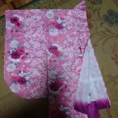 プ*！様 花柄ピンク浴衣