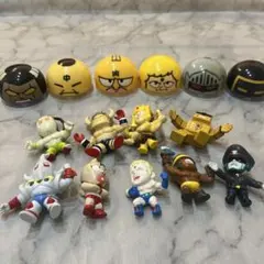 【ジャンク】キン肉マン フィギュア9体セット オマケ付き 缶コーヒーキャップ