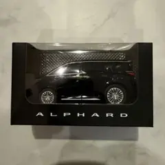 トヨタ アルファード プルバック ミニカー 黒