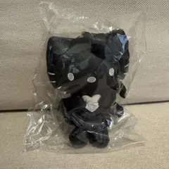 【新品】ハローキティ 合皮 マスコット チャーム ブラック エンジェル