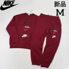 新品　ナイキ メンズ スウェット 上下セット クルーネック 裏フリース Mサイズ