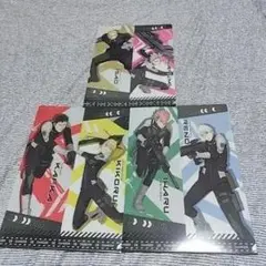 くら寿司x怪獣8号　クリアファイル(3枚セット)【期間限定品コラボ商品】