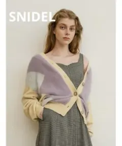 SNIDEL バリエーションプレッピーカーディガンのサムネイル