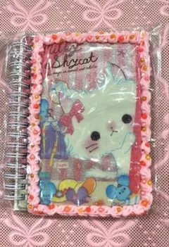 新品　平成当時物　キラキラねこちゃん　シールノート　平成女児　平成シール帳