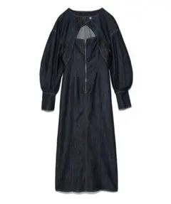 SNIDEL 2wayデザインジップワンピース