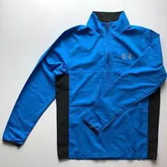 ★UNDER ARMOUR★アンダーアーマー パーカー 青×黒 SM 130cm