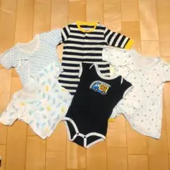 最終値下げ★ロンパース肌着⑤枚セット　50〜60.70サイズ ユニクロ