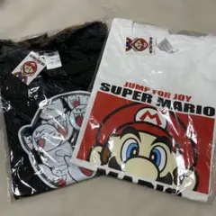【プライズ品】スーパーマリオブラザーズTシャツ　2枚