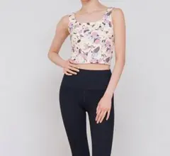 SUKALA 花柄 ヨガウェア トップスのみ　LAVA