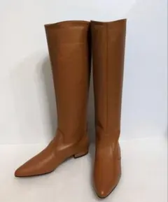 ファビオルスコーニ ロングブーツ レザー 36